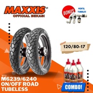 BAN MOTOR RING 17 / BAN MAXXIS 120/80-17 M6239 / M6240 / 120/80+17 /