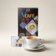 VCAFE Kopi Halia Hitam Instant | Minuman Tenaga dengan Ekstrak Halia Hitam & Antioksidan Manggis
