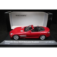 Minichamps 1 43 BENZ SLR Mclaren Roadster, Mini Che BENZ SLR Mclaren Convertible Version: Red Origin