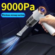 9000Pa Wireless Car Vacuum Cleaner Cordless Handheld Auto Vacuum Home &amp; Car Dual Use Mini Vacuum Cleaner with Built-in Battrery