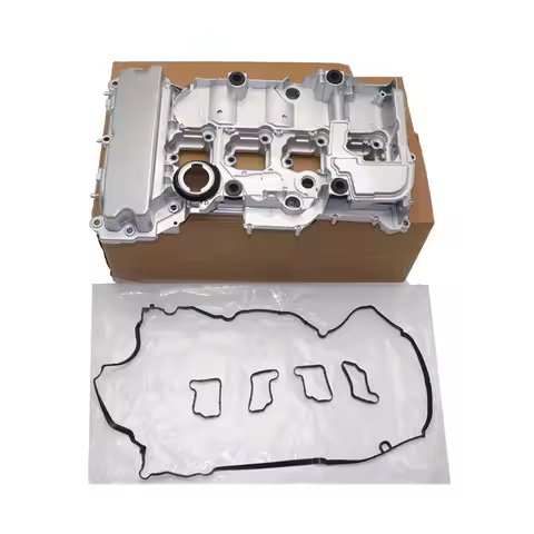 Aluminum Valve Cover with Gaskets For Merce-des-Benz C200 C250 E250 SLK200 SLK250 L4 1.8L M271 A2710