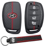 Hyundai HB20 2024/2025 Remote Control Car Key Case Keychain Holder Key Cover For Hyundai Venue Tucso