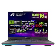 ASUS ゲーミングノートPC ROG Strix G16 G614FP 16インチ RTX 5070 AMD Ryzen 9 9955HX メモリ 32GB SSD 1TB リフレッシュレート240