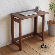 meja lipat kayu jati - meja belajar lipat minimalis modern