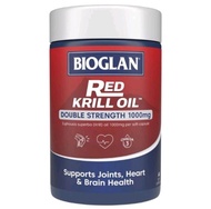 Bioglan Red Krill Oil Double Strength 1000mg - BIODOUBLESTRENG