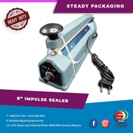 8" Heavy Duty Impulse Sealer (PFS-200) | Impulse Bag Sealer | Poly Bag Heat Sealer | Sealing Machine