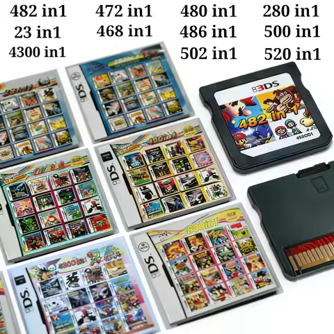 High Quality Pokemon Game Card Multi Games 4300 in1 Compilation DS NDS 3DS 3DS Game Cartridge Card H