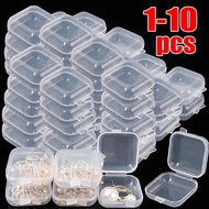 Portable Jewelry Box / Mini Square Storage Box for Pill, Jewels, Earring / Dustproof Storage Boxes /