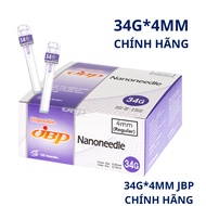 (Odd 1) YONGCHAN Meso 34G SHARP Injection Needle - JBP Nutrient Injection Needle 32G 34G and 35G Nan