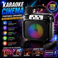 ZQS1490W Bluetooth Speaker Portable DJ Speaker 4 Inch Wireless Speaker with Microphone Party Speaker