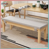 Dining Room Bench Shoes Rack Household Modern Minimalist Dining Table in Dining Room Log Bench Tails