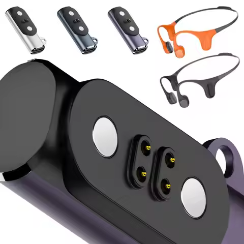 Bone Conduction Headphone USB-C Charging Adapter Aluminium Alloy LED Indicator Magnetic Converter fo