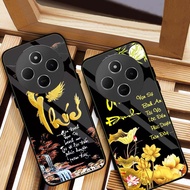 XIAOMI REDMI 14C Case Premium 3D Printed Tempered Glass Back