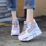 ✤STSAT NEW High Cut WEDGE Korean Chunky Rubber Shoes for Women（Add 2 size）♬