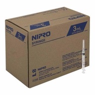 Spuid / Spuit / Syringe / Jarum Suntik Nipro 3 CC