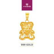 HABIB 999/24K Yellow Gold Pendant 9GP00091024