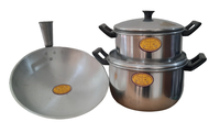 Kaserola Casserole Set  & Frying Pan Makapal Aluminum