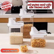 Cozymint dry food box - smart design, easy to arrange, safe preservation