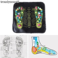 TRENDYZONE0I Reflexology Walk Cobblestone Acupoint Mat Pain Relieve Walk Stone Mat
