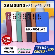 SLICON/CASE SAMSUNG A51/SAMSUNG A71 CASE MACARON CAMERA PROTECTOR