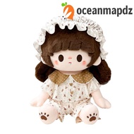 OCEANMAPDZ 40Cm Doll Clothes, Pajama Set Replacement Outfit 40Cm Cotton Doll Clothes, Plush Patch Ca
