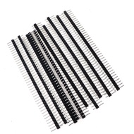 10 ชิ้น 40 Pin 1x40 เดี่ยวแถวชายและหญิง 2.54 แตกหัก Pin Header PCB JST Connector Strip สําหรับ ardui