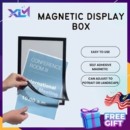 XLM A5 A4 A3 MAGNETIC FRAME PHOTO POSTER CERTIFICATE WALL DISPLAY BOARD GAMBAR PAPARAN IKLAN 磁吸展示框