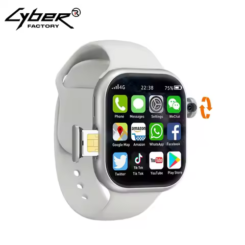 VP19 Smart Watch S9 Series Android With Camera 4G/5G GPS WIFI Compass 2.26 inch 490*580 Amoled 128GB