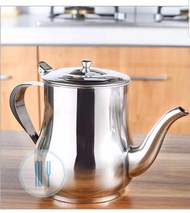 Stainless Steel Teapot Coffee Tea Kettle Teko Kopi Cerek 70oz Tableware Teapot 茶壶