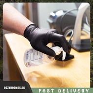 [cozyroomss.sg] 100PCS Disposable Black Nitrile Gloves Black Nitrile Gloves Latex Free Thickened