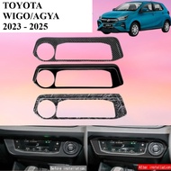 TOYOTA WIGO/AGYA 2023 2024 2025 NEW CAR AC SWICTH PANEL HIGH SPEC ACCESSORIES