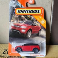 Matchbox 2014 RANGEOriginal EVOQUE REDRover