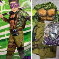 8-10 years Spirit Halloween Ninja Turtles costume 萬聖節 忍者龜扮演服 表演衫