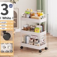 Trolley Rack Multifunctional  Storage Trolley Kitchen Rack With Wheel Troli Barang Trolly Trolley Ra