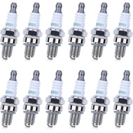 Adefol 12 Pack CMR6H Spark Plugs, Spark Plug untuk Stihl FS40 FS40C FS56 FS56RC FS90 FS90R FS100 FS1
