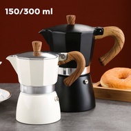 เครื่องชงกาแฟมอคค่า อลูมิเนียมเกรดอาหาร หม้อต้มกาแฟสด เครื่องชงกาแฟแปดเหลี่ยม หม้อต้มกาแฟ moka pot Simpletech