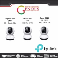 TP-LINK TAPO C220 2K QHD/ TAPO C200/TC70/C210 (PAN/TILT) /TAPO C310 (OUTDOOR) HOME SECURITY HD 1080P