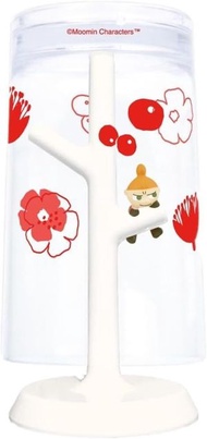 Hashy - 姆明阿美杯 Moomin姆明阿美漱口杯與支架 (LittleMy Red) 平行進口