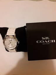 Coach 全新矽膠防水手錶連盒