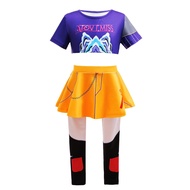 Demon Hunter Themed Girls Cosplay Costume