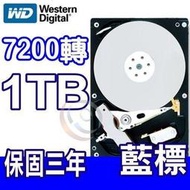 「阿秒市集」WD 威騰 1T 1TB 藍標 / 10EZEX 3年保 3.5吋 SATA3 內接硬碟 WD10EZEX