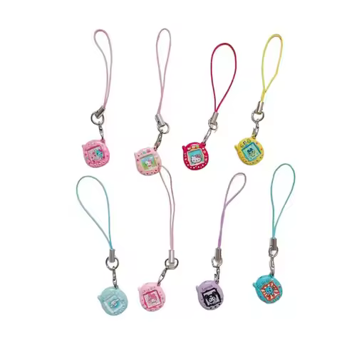 Hello Kitty Handmade Tamagotchi Cute Mini KT Cat Cartoon Mobile Phone Accessories Alloy Mobile Phone