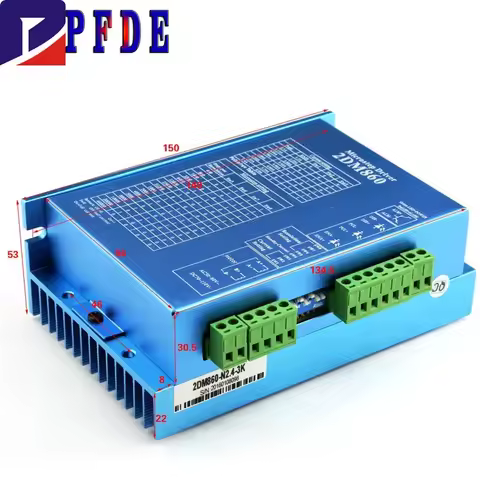 JMC 2DM860 Driver 42/57/86 NEMA 17 23 34 Stepper Motor Driver 8 Subdivision Current 2.1 A To 8.4 A V