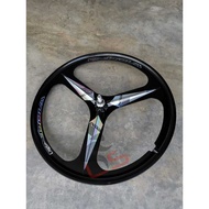700c Fixie Sport Rim Bicycle Tiga Batang Rim Basikal Fixie Bike 700