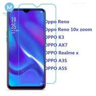 Cover Protective Tempered Glass for oppo realme C15 C11 C3 Screen Protector Phone Film for OPPO A52 