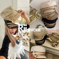 /Express Delivery Riirobie.bkk | Retro Rope Fiddler Hat With Braided