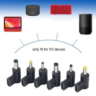 USB C เพื่อ5.5x2.5/3.0x1 1/3.5x1.35/4.0x1 7/4.8x1 7/5.5X2.1มม. ชนิด C ตัวเมียไปยังตัวผู้อะแดปเตอร์5V