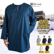 AlCataly : KURTA  LELAKI TELUK BELANGA IHRAM HAJI UMRAH CASUAL AL-FATEH 100% PREMIUM JAPANESE COTTON