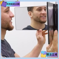 Barber Company 3-Way Mirror-Real Glass Mirror Recommended For Self-Cutting And Styling