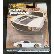 HOT WHEELS FAST FURIOUS 1969 FORD MUSTANG BOSS 302